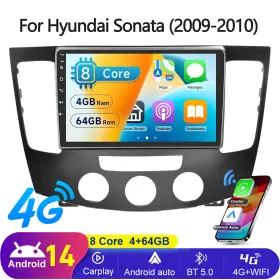 Z84X4-HST9M-9 ASURE Nf Android Car Stereo Radio Gps Bt Sonata