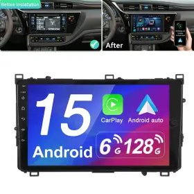 Z86X4-CL17-T-9 ASURE Carplay Android Car Stereo Radio Gps Swc