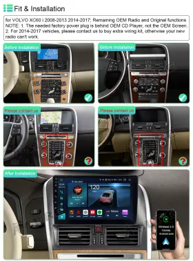 Z86X4-VXC60-9 ASURE Car Stereo Radio Gps Android Carplay Dsp #2