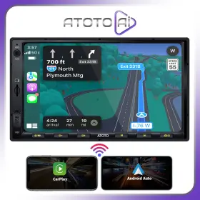 ATOTAC25G7501AI ATOTO AI Double Din Wireless Head Unit Radio