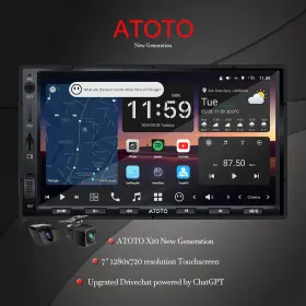 ATA6C76G2-03A7PF79 ATOTO X Touchscreen Carplay Stereo Radio
