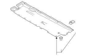 4K0-825-207-M AUDI Front Shield