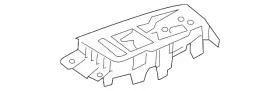 83B-867-255-A-6PS AUDI Switch Bezel