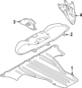 89A-825-213-B AUDI Shield
