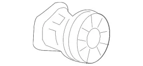 8S1-820-901-HJU AUDI Air Outlet Vent