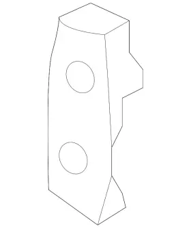8W0-810-730 AUDI Rocker Reinforced Damper
