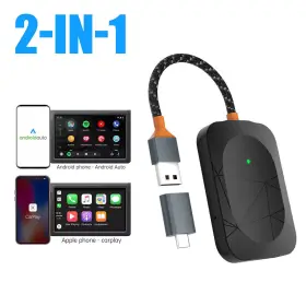 614364634193 AUIMSOCO Wireless Carplay Android Auto Converter