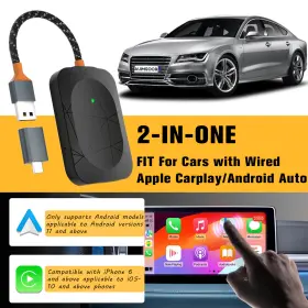 Carplay AUIMSOCO Apple Car Radio Navi Gps Player Plug Play