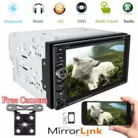 Autofather 2DIN 6.2 Inch Din In-dash Car Stereo Dvd Cd Player