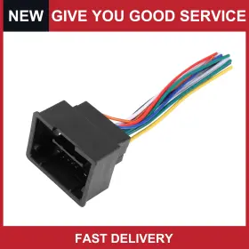 703820765318 AUTOMALL TECH Pack Car Female Cd Radio Wire