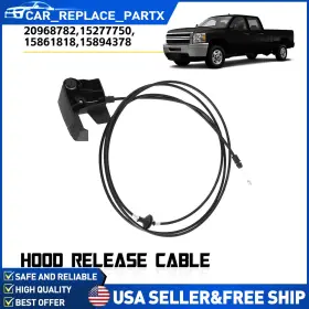 15277750 AUXITO Hood Latch Release Cable Handle 1500 Tahoe