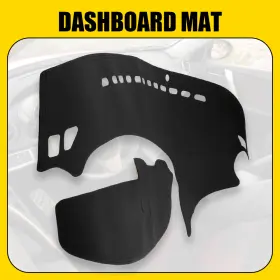 1787A44SD AUXITO Fiber Car Dashboard Cover Dash Protector Pad