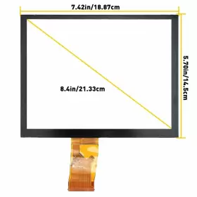 Auxito Touch Screen 8.4 Inch Uconnect For 2017-2020 Dodge Exd #3