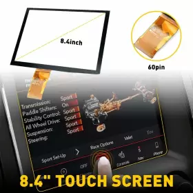 Auxito Touch Screen 8.4 Inch Uconnect For 2017-2020 Dodge Exd