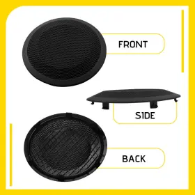 51417144559 AUXITO Front Door Speaker Grille Cover Eou E84 #3