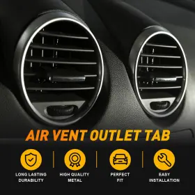 A1668300254 AUXITO Benz Front Ac Vent Air Outlet Clips Tab #3
