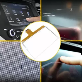 DJ080PA-01A AUXITO Touch Screen Digitizer Mylink Radio Eaw #3