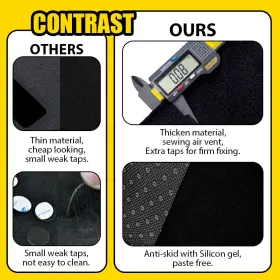 KT334 AUXITO Interior Dashmat Cover Dashboard Mat Slip Carpet #2