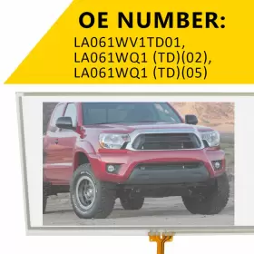 LA061WQ1 AUXITO Td Touch Screen Glass Digitizer Radio Toyota #3