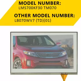 LMS700KF30 AUXITO Touch Screen Glass Digitizer Radio Hyundai #3