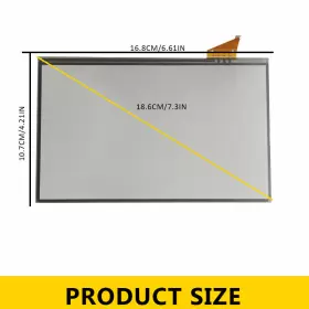 LTA070B510F AUXITO Touch Screen Glass Digitizer Nav Gps Radio #2
