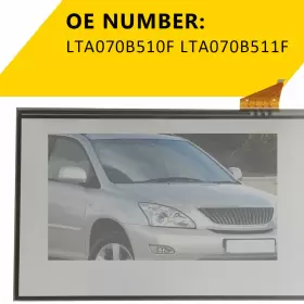 LTA070B510F AUXITO Touch Screen Glass Digitizer Nav Gps Radio #3