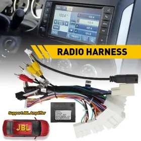 AUXITOAET10 AUXITO MOTORS Car Stereo Radio Power Harness Usb