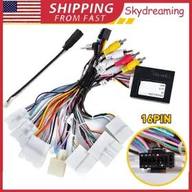 MPNTJW11092 AUXITO Car Stereo Wire Harness Cable Radio Power