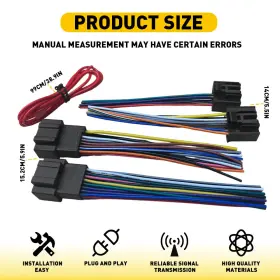 SYJXS-IMPALA-06-16 AUXITO Car Stereo Radio Wiring Harness #2