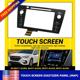 XPD-ZK-64852 AUXITO Radio Touch Screen Digitizer Map Subaru