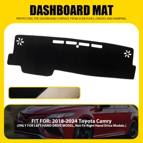 ZGD-CAMRY-18-24 AUXITO Dash Mat Dashboard Cover Pad Auto
