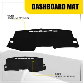 ZGD-COROLLA-09-13 AUXITO Dash Mat Cover Dashboard Pad Toyota