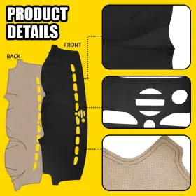 ZGD-DQNJ-11-17P AUXITO Dashmat Car Dash Mat Dashboard Cover #3