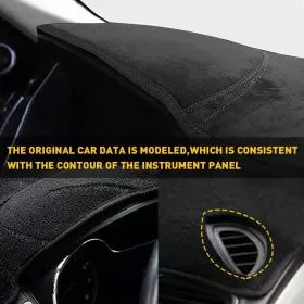 ZGD-RAM-02-05 AUXITO Dashmat Dashboard Dash Cover Mat Carpet #3