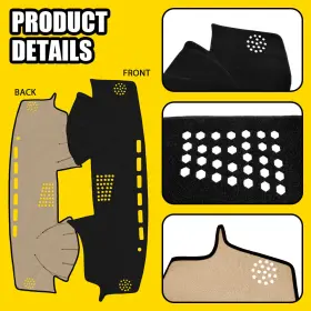 ZGD-TL-04-08 AUXITO Dashmat Dash Cover Dashboard Mat Car Pad #2