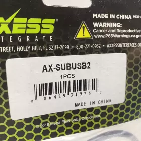 AX-SUBUSB2 AXXESS Usb Retention Harness Select Subaru #3