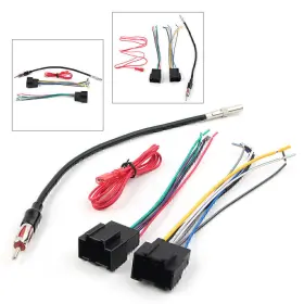 550731744365 B-SHIPARTS Car Stereo Radio Wire Harness Antenna