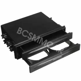 6GT5 BCSMMCAR Double Din Radio Pocket Interior Car Cup Holder #2