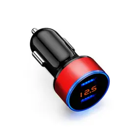 CH-12432-R BCSMMCAR Dual Usb Car Phone Charger Apple Iphone