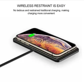 JTA10 BCSMMCAR Wireless Phone Charger Silicone Mat Pad Dock
