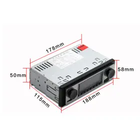 NG002 BCSMMCAR Fm Stereo Radio Car Bluetooth Player Remote #2