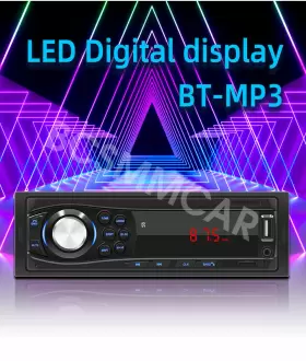 U7794 BCSMMCAR Single Bluetooth Car Stereo Fm Radio Usb Audio #2