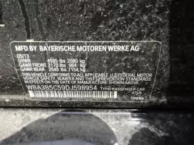 328I BMW Driver Left Sun Visor 320I