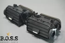 9218552 BMW Front Center Dash Air Ac Heater Vent Dual Grill #3