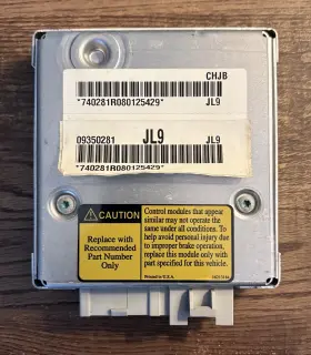 166206801 BUICK Abs Chassis Control Module Regal Century