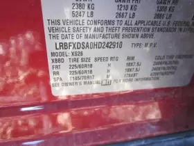 206.GM4I17 BUICK Envision Headrest #2