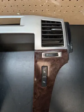 15933150 CADILLAC Center Dash Vent Radio Bezel Woodgrain #3