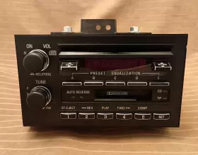 16124566 CADILLAC Brougham Radio Stereo Cd Tape Player Am Fm