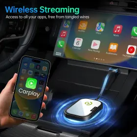 198168886120 CAREASE Wireless Carplay Adapter Apple Iphone #2