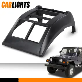 C-02ITM3903ABK CARLIGHTS Double Din Dash Bezel Radio Stereo #2